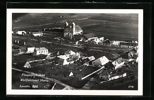 AK Maria-Loretto, Teilansicht, Fliegeraufnahme