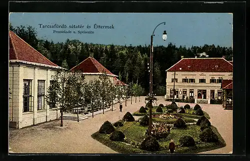 AK Tarcsa, Promenade u. Speisesäle