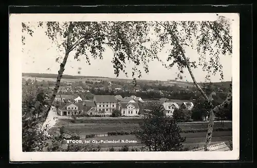 AK Stoob bei Ob.-Pullendorf, Ortsansicht bei Tag