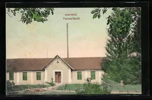AK Tarcsa-fürdö, Blick auf Anna Bad