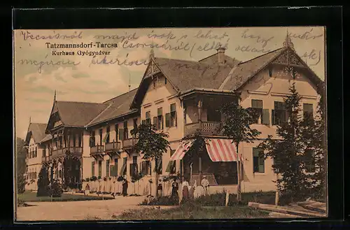 AK Tatzmannsdorf, Blick auf das Kurhaus