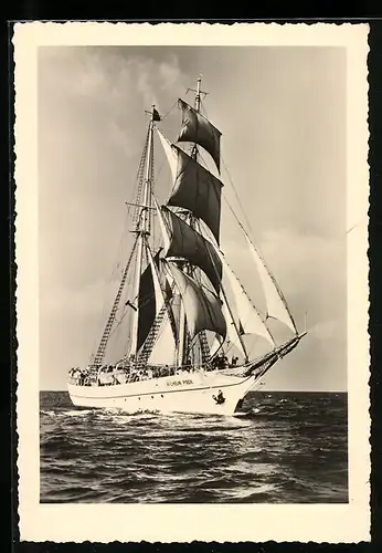 AK Segelschulschiff Wilhelm Pieck der NVA