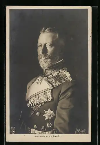 AK Prinz Heinrich von Preussen in Uniform