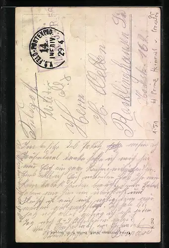 Künstler-AK Prinz Heinrich von Preussen in Uniform