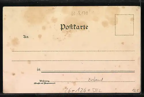 Künstler-AK Edward Theodore Compton: Tölz, Ortsansicht aus der Vogelschau