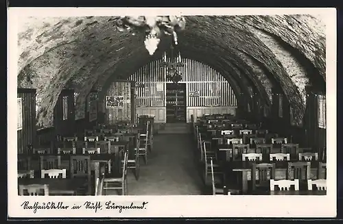 AK Rust, Rathauskeller, Inneres