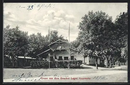 AK Brucker Lager, Partie vor der Hauptwache