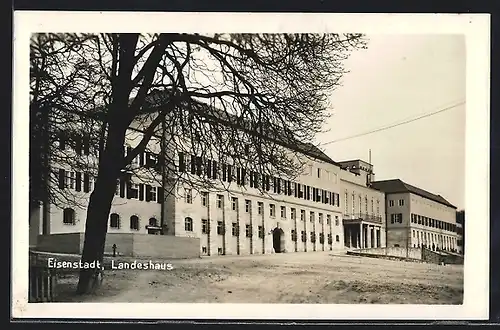 AK Eisenstadt, Ortspartie am Landeshaus