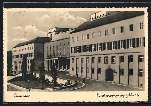 AK Eisenstadt, Partie vor dem Landesregierungsgebäude