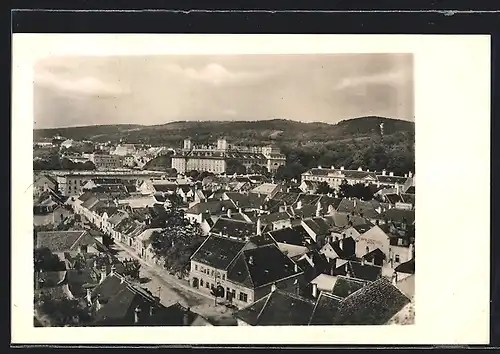 AK Eisenstadt, Teilansicht der Stadt und Umgebung