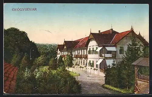 AK Gyógyudvar, Partie am Kurhaus