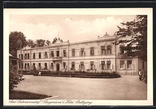 AK Bad Tatzmannsdorf, Blick auf Hotel Batthyany
