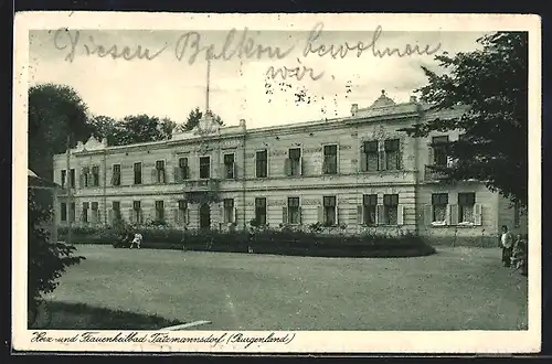 AK Tatzmannsdorf, Blick auf das Hotel Batthany