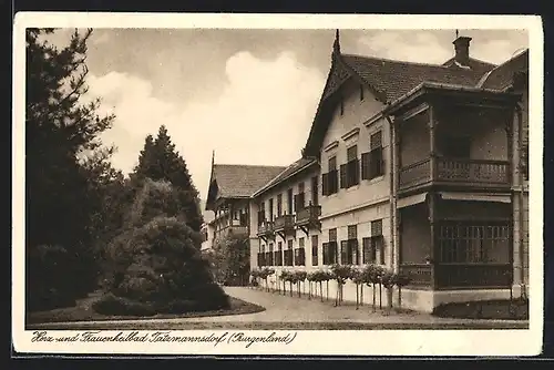 AK Bad Tatzmannsdorf, Herz- und Frauenheilbad, Kurhof