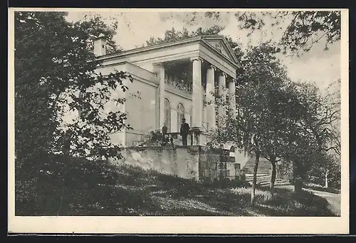 AK Eisenstadt, Partie an der Gloriette