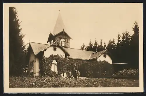 AK Bad Tatzmannsdorf, Vor der Kaltwasserheilanstalt