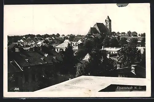 AK Eisenstadt, Blick über die Stadt