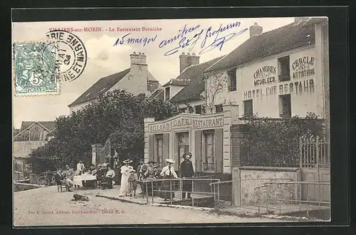 AK Villiers-sur-Morin, le Restaurant Borniche