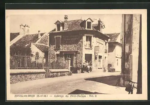 AK Reuil-en-Brie, Auberge du Petit-Cochon