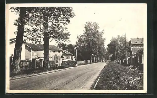 AK Marles-en-Brie, Avenue de la Gare, Hotel de l`Esperance