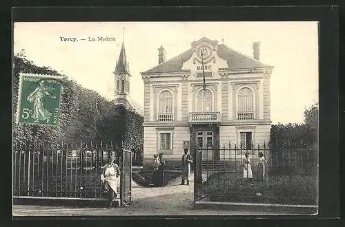 AK Torcy, La Mairie