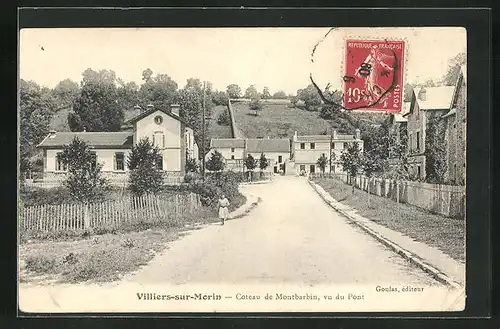 AK Villiers-sur-Morin, Coteau de Montbarbin, vu du Pont