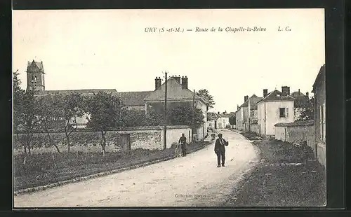 AK Ury, Route de la Chapelle-la-Reine