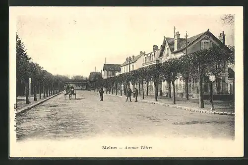 AK Melun, Avenue Thiers