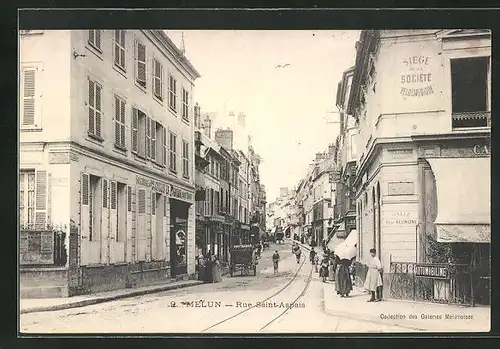 AK Melun, Rue Saint-Aspais