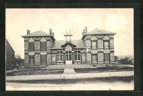 AK Saint-Siméon, la Mairie