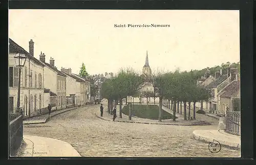 AK Saint-Pierre-les-Nemours, la Place