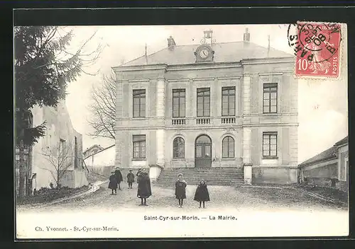 AK Saint-Cyr-sur-Morin, la Mairie