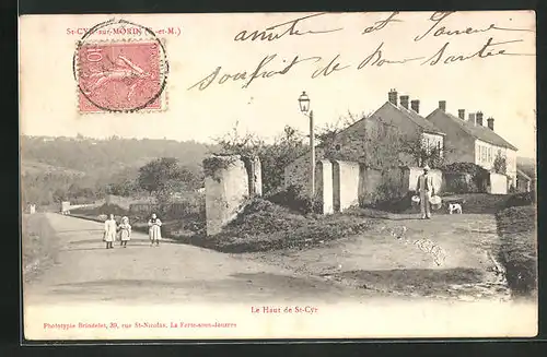 AK Saint-Cyr-sur-Morin, le Haut