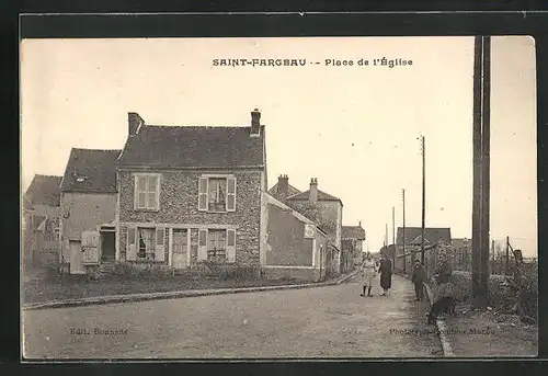 AK Saint-Fargeau, Place de l'Église