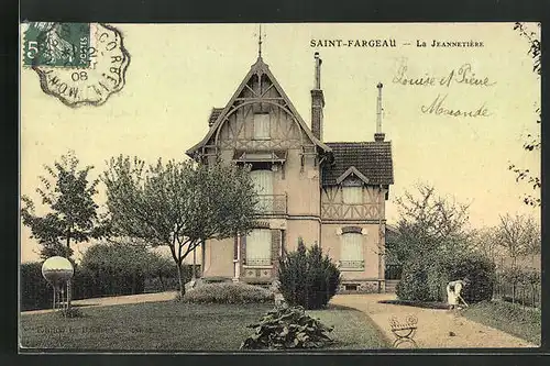 AK Saint-Fargeau, la Jeannetiére