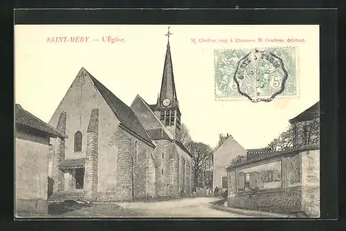 AK Saint-Méry, l'Eglise