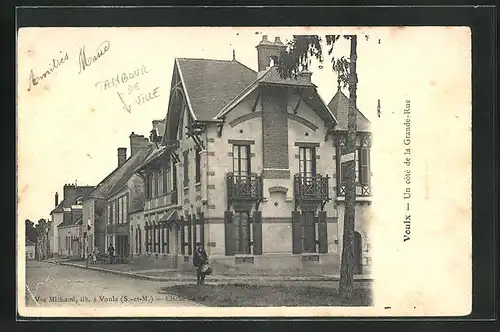 AK Voulx, un cote de la Grande-Rue