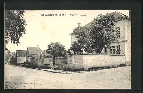 AK St-Mery, Mairie et Ecole