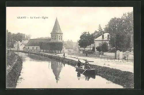 AK Claye, Le Canal et Eglise