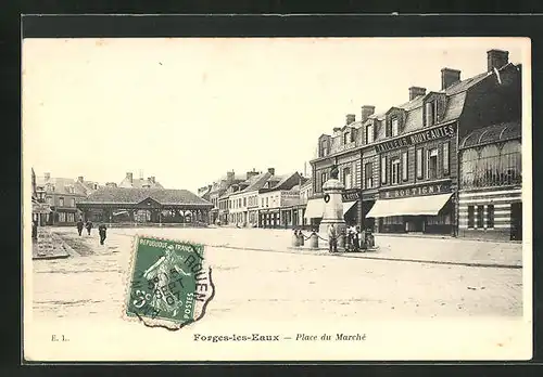 AK Forges-les-Eaux, Place du Marché