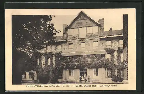 AK Gonneville-la-Mallet, Hotel Aubourg