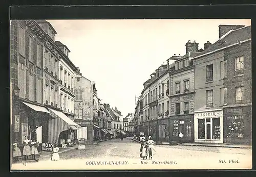 AK Gournay-en-Bray, Rue Notre Dame