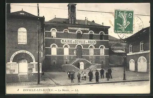 AK Deville-Lès-Rouen, La Mairie