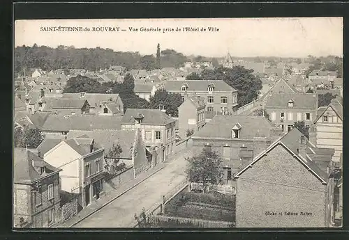 AK Saint-Etienne-du-Rouvray, Vue Générale prise de l'Hotel de Ville