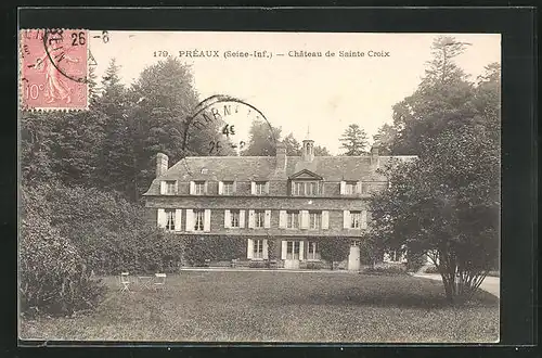 AK Préaux, Chateau de Sainte-Croix