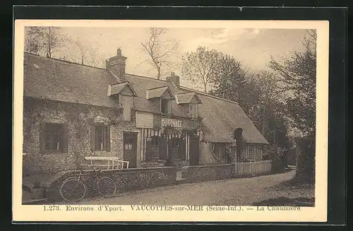 AK Vaucottes-sur-Mer, la Chaumiere