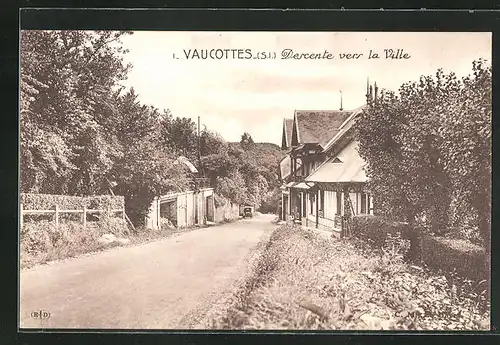 AK Vaucottes, Descente vers la Ville