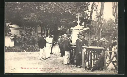 AK Reims, Ausstellung / Exposition 1903, Entrée Principale