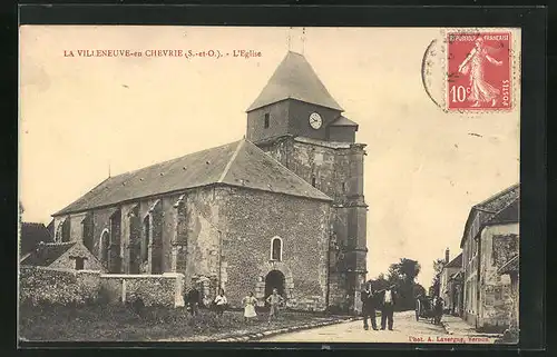 AK La Villeneuve-en-Chevrie, L`Eglise