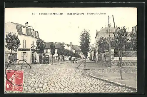 AK Hadricourt, Boulevard Carnot, Cafe et Tabacs